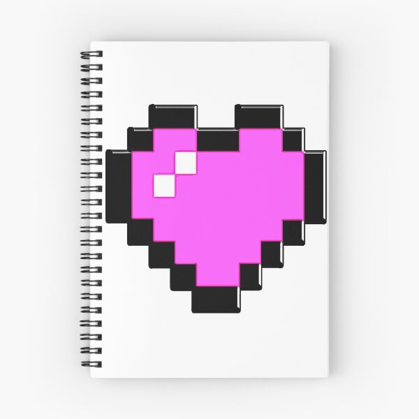 Aperçu de l'œuvre COEUR ROSE 8 PITS créée et vendue par xBLACKSTAR.