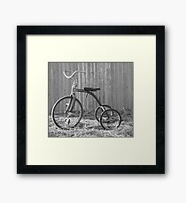 Tricycle...... Framed Print