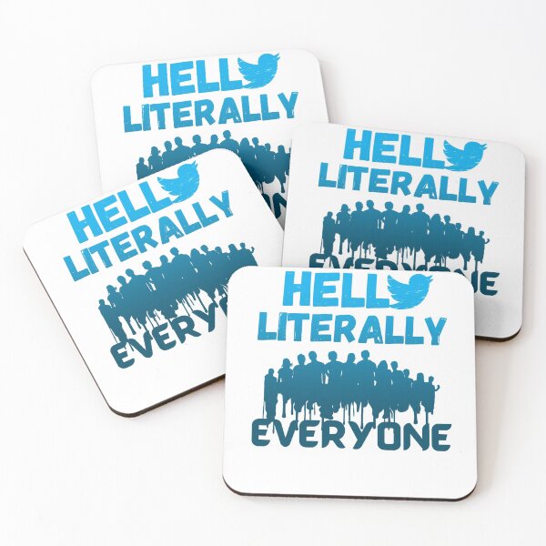 Item preview, Hello literally everyone designed and sold by Chaos-Touch.