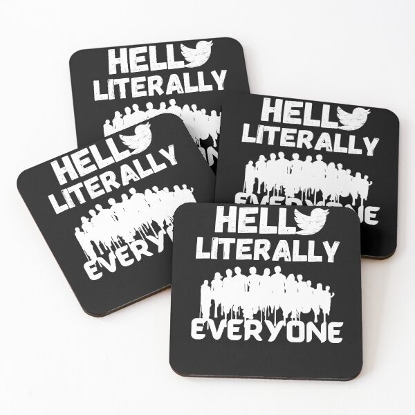 Item preview, Hello literally everyone designed and sold by Chaos-Touch.