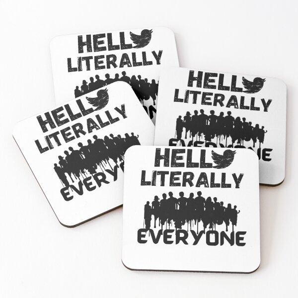Item preview, Hello literally everyone designed and sold by Chaos-Touch.