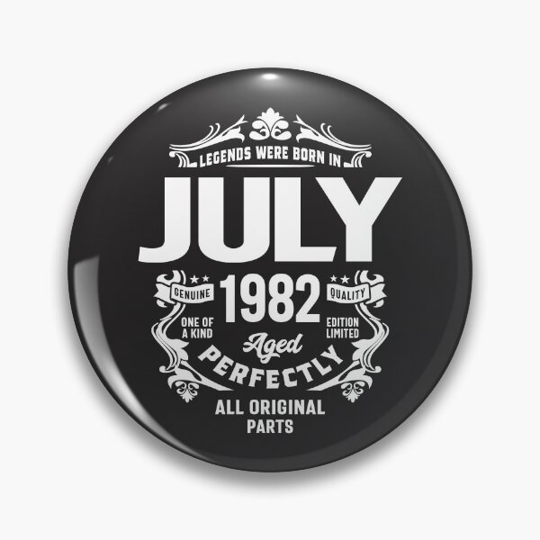 Item preview, Legends Were Born in July 1982 Birthday designed and sold by cidolopez.
