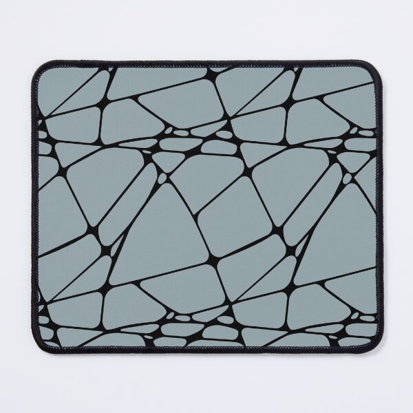 Artikelvorschau, Mid-tone Blue and Black Abstract Mosaic Pattern 1 Pairs Graham and Brown 2022 Color of the Year Breathe - Colour Trends - Hue - Shade entworfen und verkauft von ColorOfTheYears.