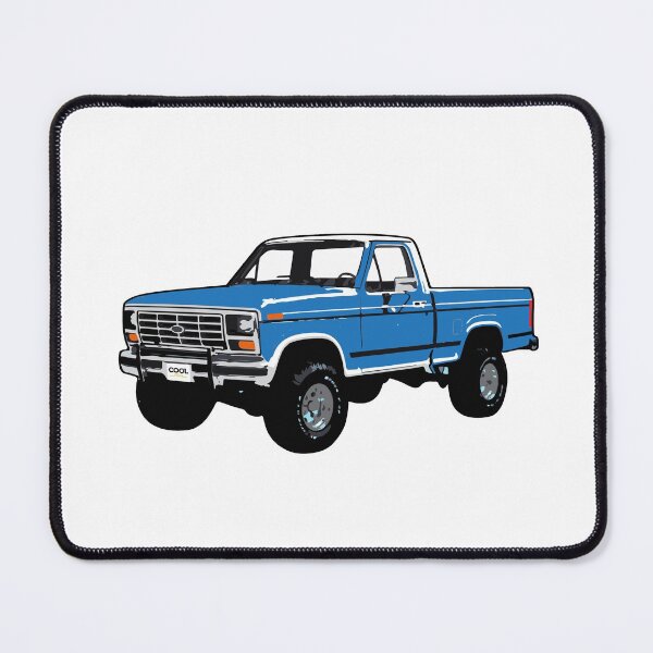 Item preview, Blue 80s 4x4 F Truck designed and sold by CoolRide.