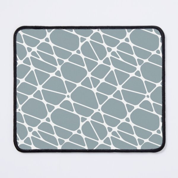 Artikelvorschau, Mid-tone Blue and White Abstract Mosaic Pattern 2 Pairs Graham and Brown 2022 Color of the Year Breathe - Colour Trends - Hue - Shade entworfen und verkauft von ColorOfTheYears.