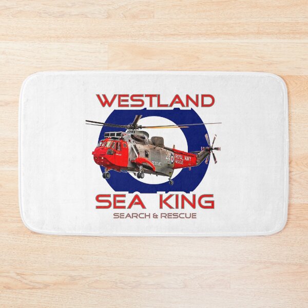 Item preview, Royal Navy Westland Sea King Search and rescue helicopter in RAF roundel designed and sold by ajtechdesigns.