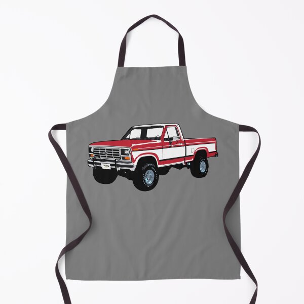 Item preview, Red & White 80s 4x4 F Truck designed and sold by CoolRide.