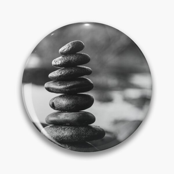 Item preview, Pebble Stack, Monochrome designed and sold by KauriMountain.