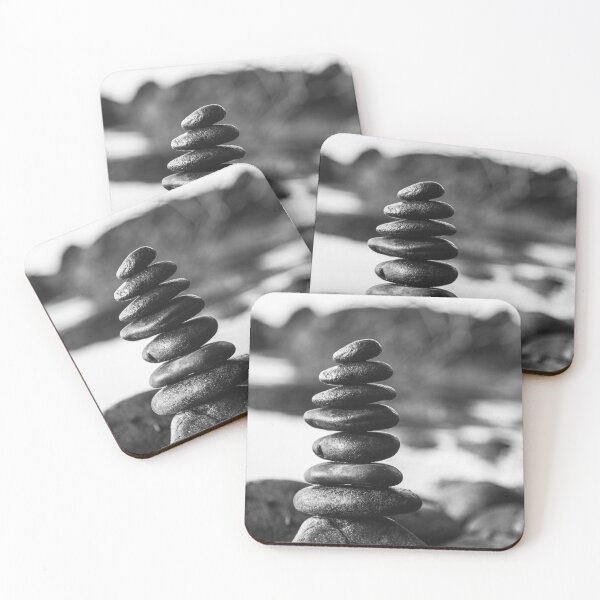 Item preview, Pebble Stack, Monochrome designed and sold by KauriMountain.