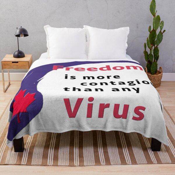 Item preview, Freedom is more contagious than any Virus - Canadian designed and sold by crimsonbamboo.