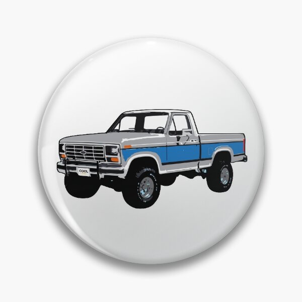 Item preview, Grey & Blue 80s 4x4 F Truck designed and sold by CoolRide.