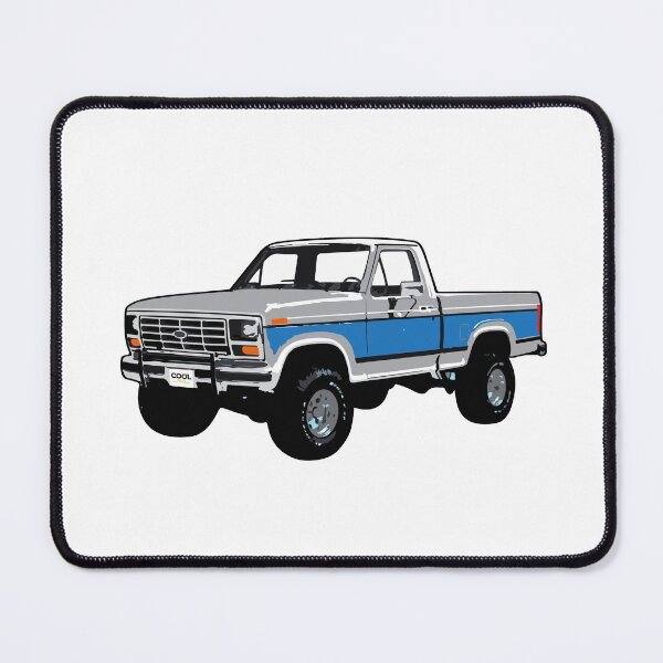 Item preview, Grey & Blue 80s 4x4 F Truck designed and sold by CoolRide.