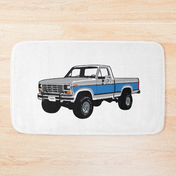 Item preview, Grey & Blue 80s 4x4 F Truck designed and sold by CoolRide.
