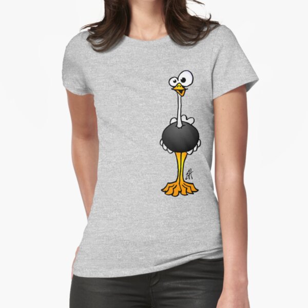 Ostrich Fitted T-Shirt
