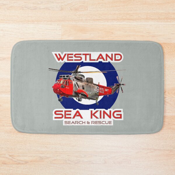 Item preview, Royal Navy Westland Sea King Search and rescue helicopter in RAF roundel designed and sold by ajtechdesigns.