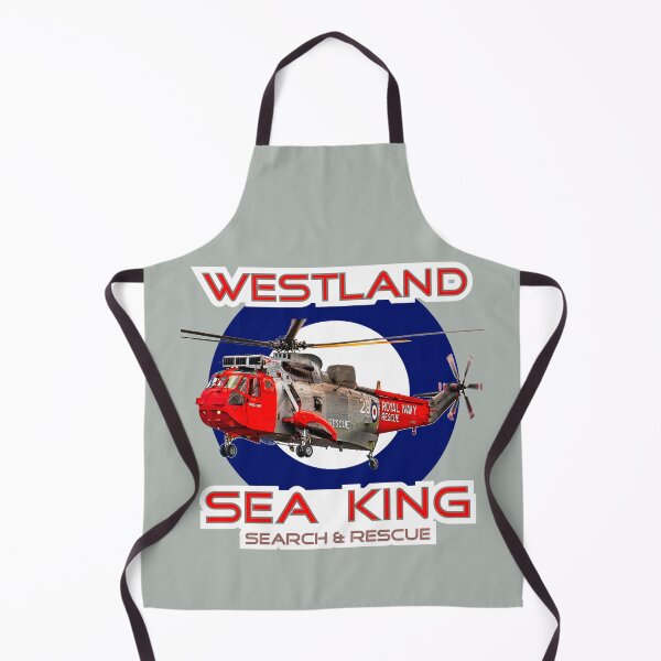 Item preview, Royal Navy Westland Sea King Search and rescue helicopter in RAF roundel designed and sold by ajtechdesigns.
