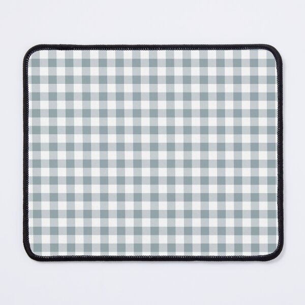 Artikelvorschau, Mid-tone Blue and White Buffalo Plaid Pattern Pairs Graham and Brown 2022 Color of the Year Breathe - Colour Trends - Hue - Shade entworfen und verkauft von ColorOfTheYears.