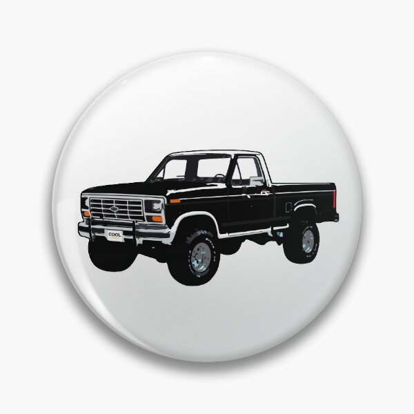 Item preview, Black 80s 4x4 F Truck designed and sold by CoolRide.