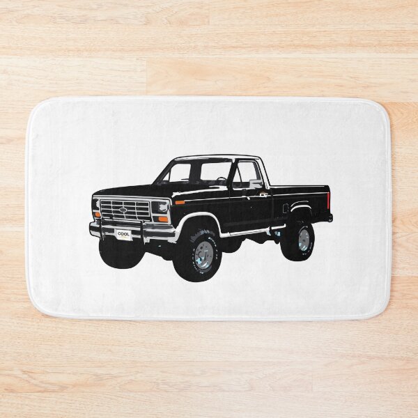 Item preview, Black 80s 4x4 F Truck designed and sold by CoolRide.