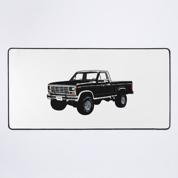 Item preview, Black 80s 4x4 F Truck designed and sold by CoolRide.