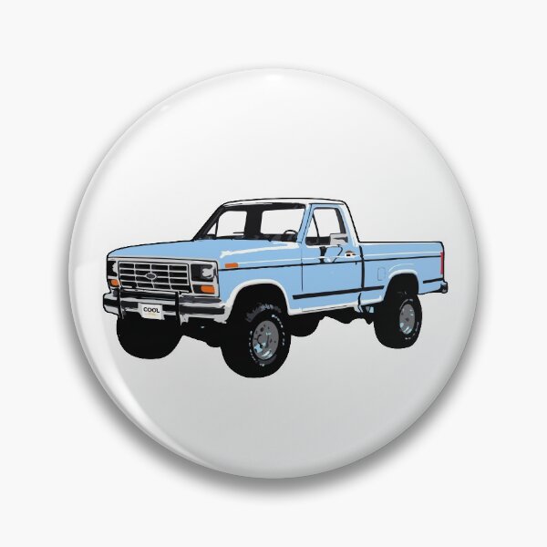 Item preview, Light Blue 80s 4x4 F Truck designed and sold by CoolRide.