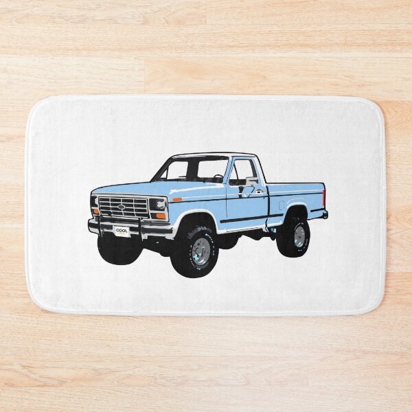 Item preview, Light Blue 80s 4x4 F Truck designed and sold by CoolRide.