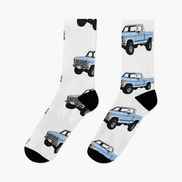 Item preview, Light Blue 80s 4x4 F Truck designed and sold by CoolRide.
