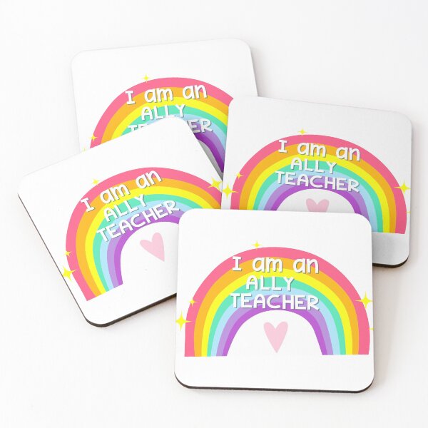 Item preview, I am an Ally Teacher designed and sold by Kirsten Uecker.