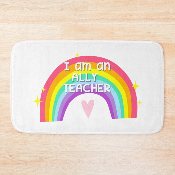 Item preview, I am an Ally Teacher designed and sold by Kirsten Uecker.