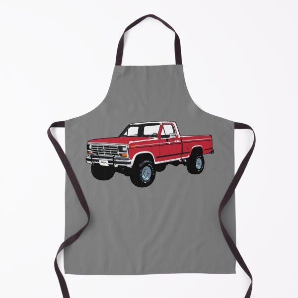 Item preview, Red 80s 4x4 F Truck designed and sold by CoolRide.