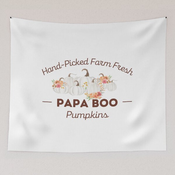 Item preview, Hand Picked Farm Fresh Papa Boo Pumpkins designed and sold by MiaDelelai.