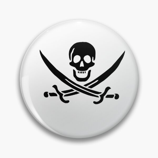 Item preview, Pirate skull designed and sold by 리나 .