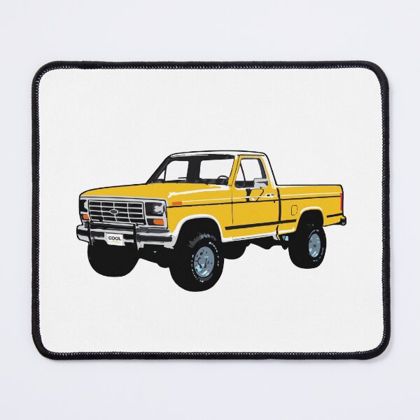 Item preview, Yellow 80s 4x4 F Truck designed and sold by CoolRide.