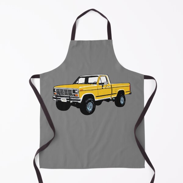 Item preview, Yellow 80s 4x4 F Truck designed and sold by CoolRide.