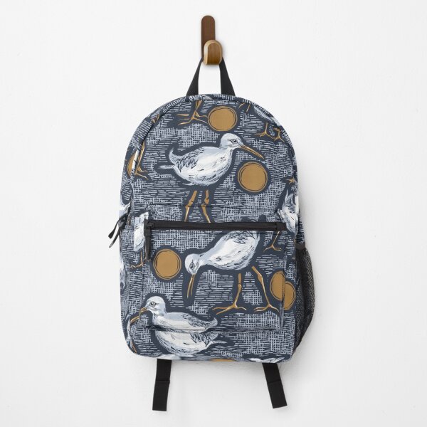 Item preview, Sunny Sandpipers Pattern | Navy designed and sold by L Diane Johnson.