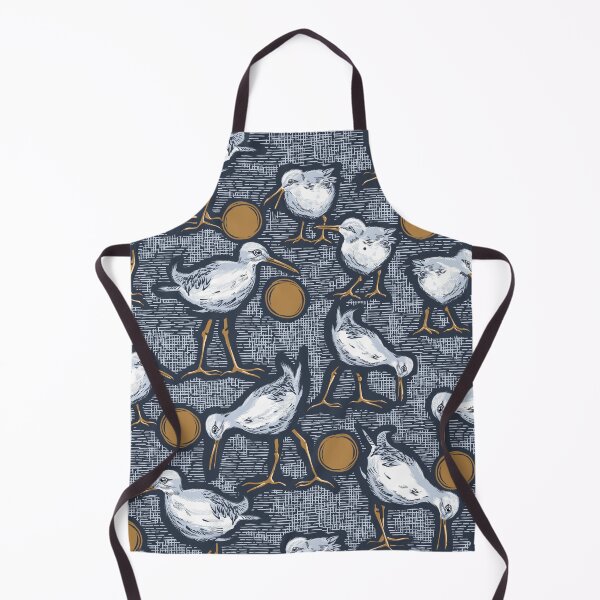 Item preview, Sunny Sandpipers Pattern | Navy designed and sold by L Diane Johnson.