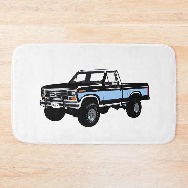 Item preview, Black & Blue 80s 4x4 F Truck designed and sold by CoolRide.