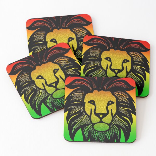 Item preview, Rasta Lion Zentangle | lion art | reggae art | one love | zentangle art  designed and sold by lucysbohodesign.