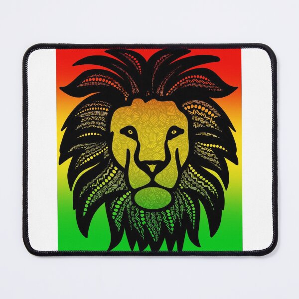 Item preview, Rasta Lion Zentangle | lion art | reggae art | one love | zentangle art  designed and sold by lucysbohodesign.