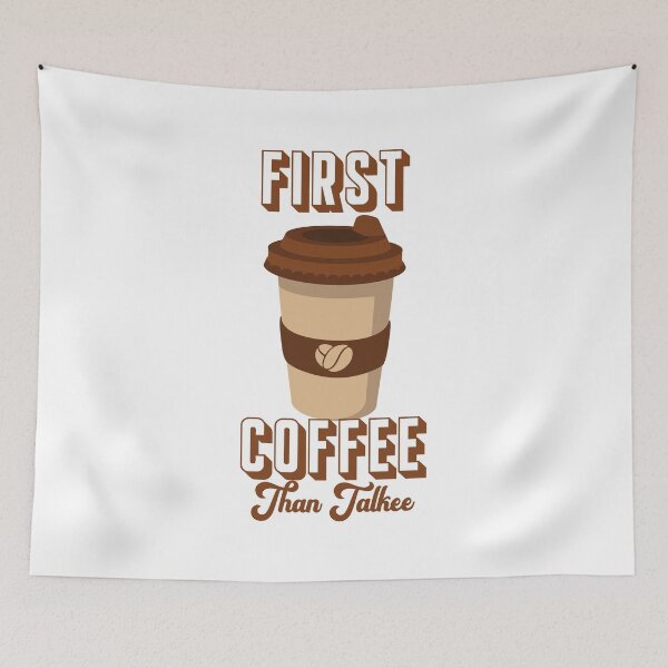 Item preview, First Coffee Then Talkee designed and sold by bahicharafe.