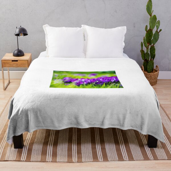 Item preview, Purple Crocuses designed and sold by Carolyn Eaton.