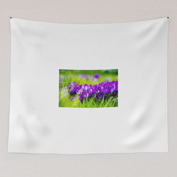 Item preview, Purple Crocuses designed and sold by Carolyn Eaton.