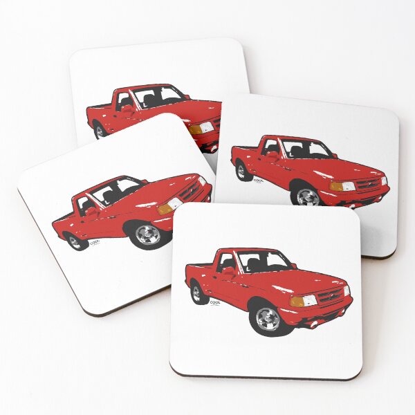 Item preview, Red 90s FR Truck  designed and sold by CoolRide.