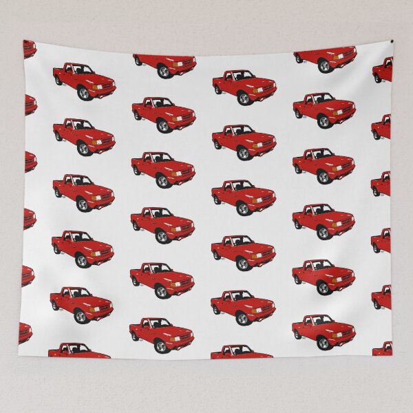 Item preview, Red 90s FR Truck  designed and sold by CoolRide.