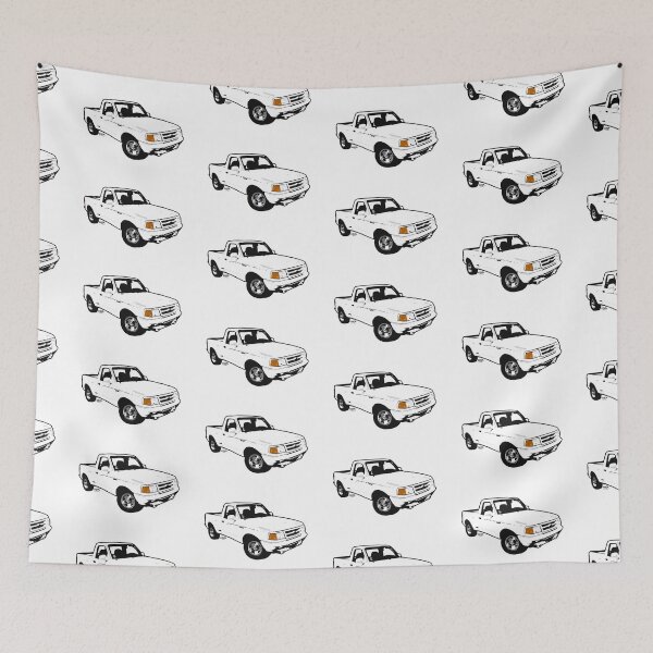 Item preview, White 90s FR Truck  designed and sold by CoolRide.