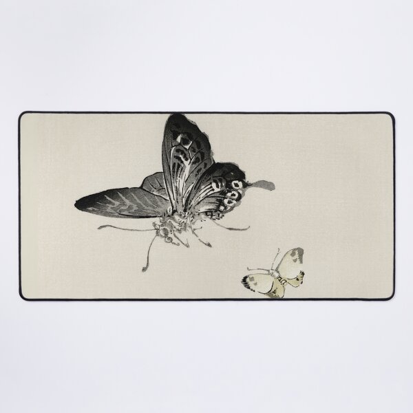 Item preview, Vintage Butterflies Kono Bairei Watercolor Painting designed and sold by VintageArchive.