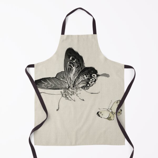 Item preview, Vintage Butterflies Kono Bairei Watercolor Painting designed and sold by VintageArchive.