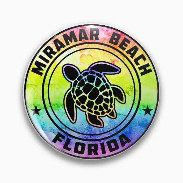 Item preview, Miramar Beach Florida Sea Turtle FL designed and sold by DESTINATIONS DECAL.