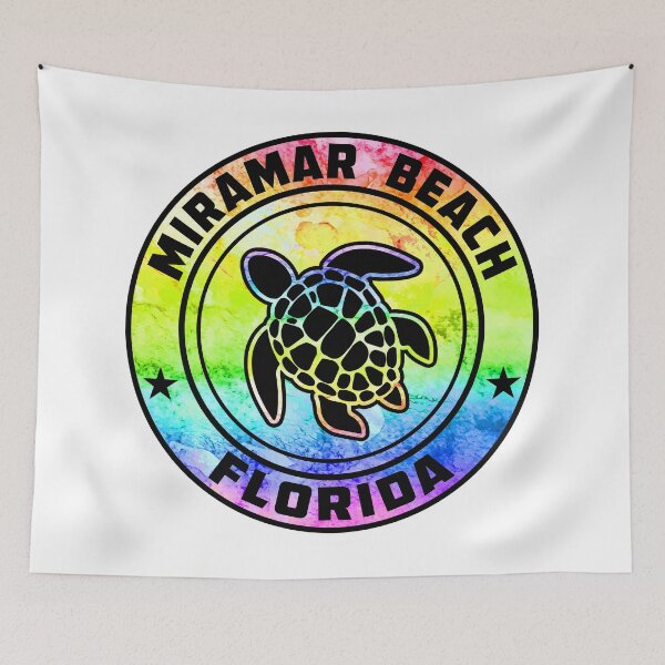 Item preview, Miramar Beach Florida Sea Turtle FL designed and sold by DESTINATIONS DECAL.
