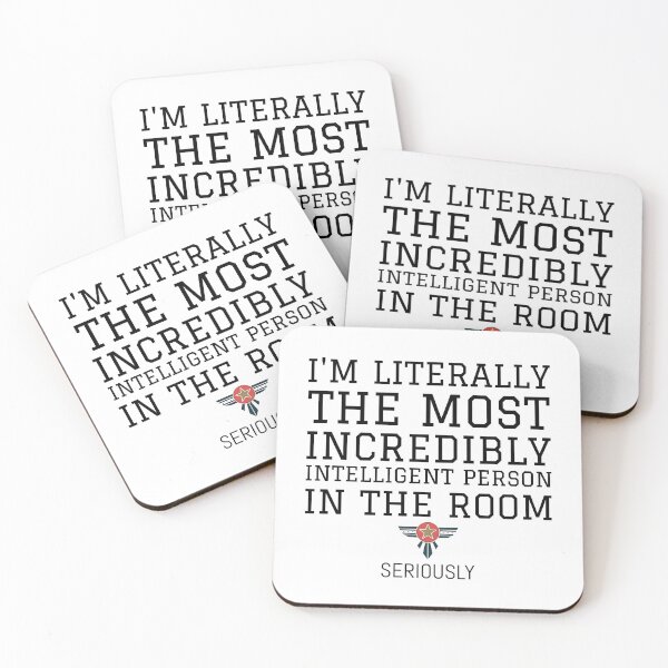 Item preview, The Most Intellectual Person....Seriously! designed and sold by boyercollection.